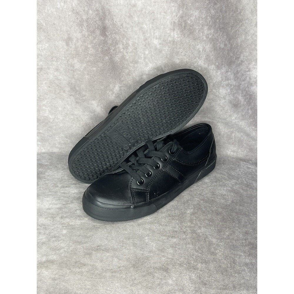 Safe T Step Womens lace up Shoe Black Sz 8.5 NWOT